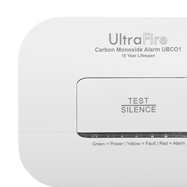 Image of the <span>UltraFire</span> Battery Operated LED Carbon Monoxide Alarms